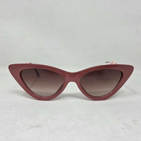 New Anthropologie beaded chain-arm cat-eye sunglasses main image 6